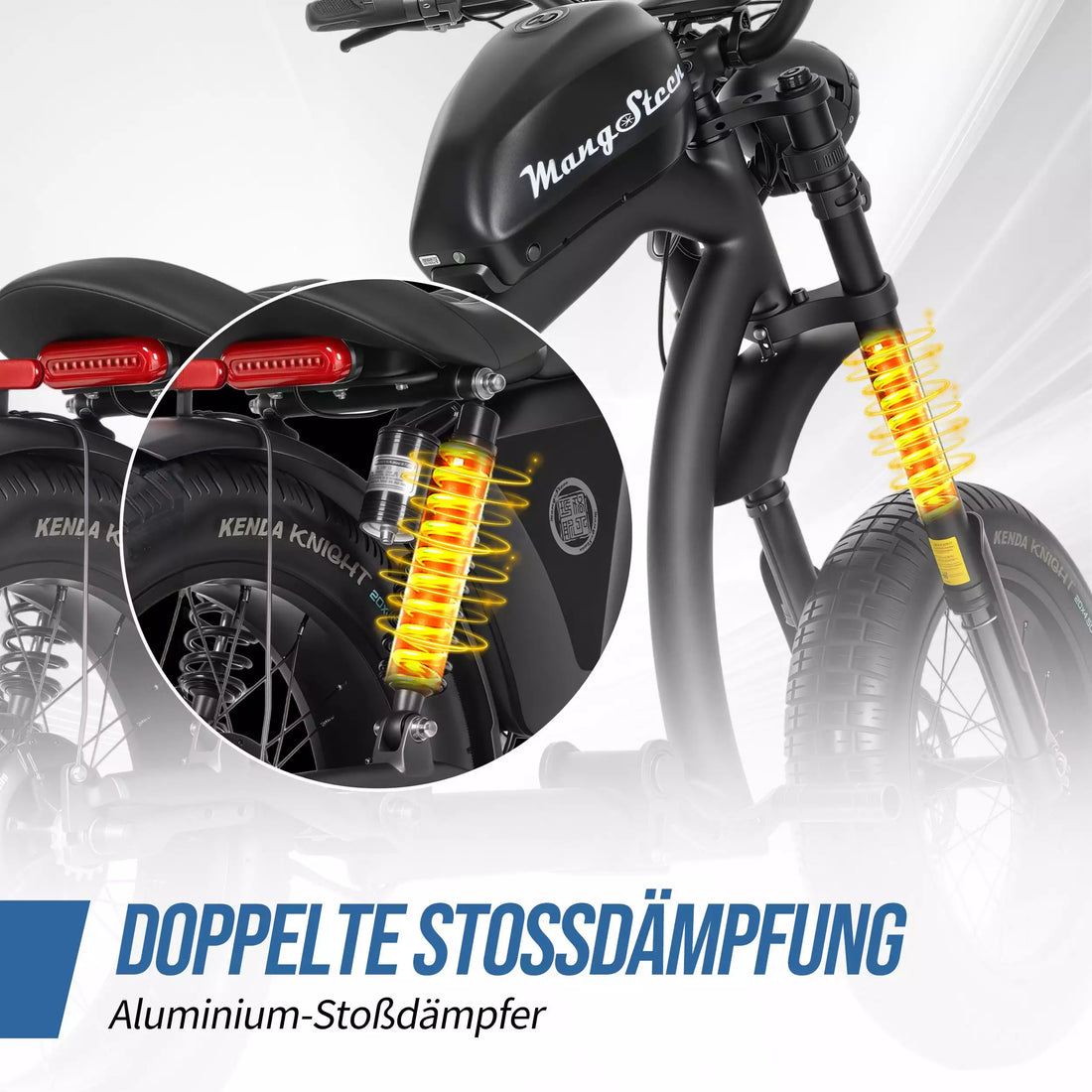 Mangosteen FT02 EEC Chopper E-Bike