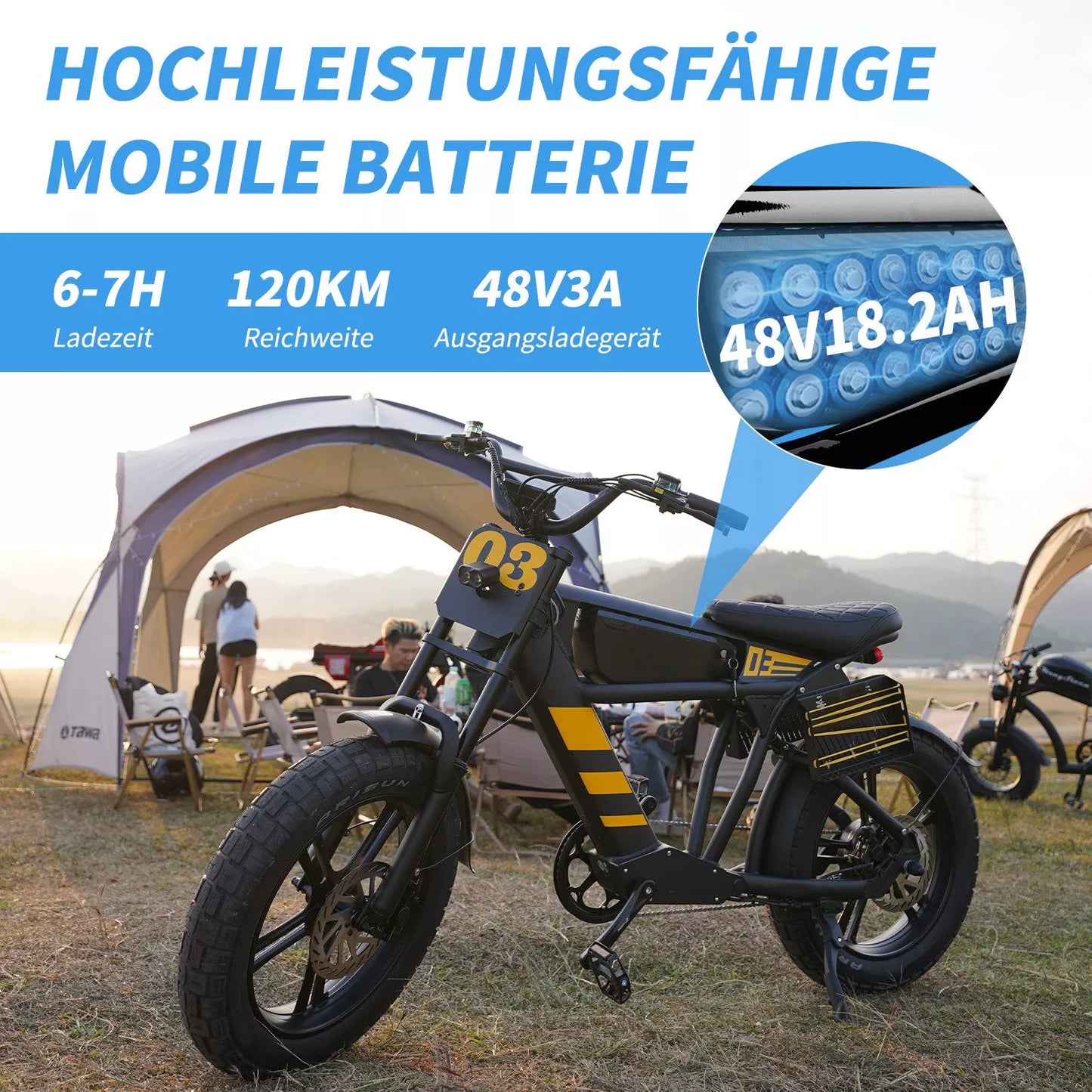 FT03 EBike 250w 18.2ah 25km/h