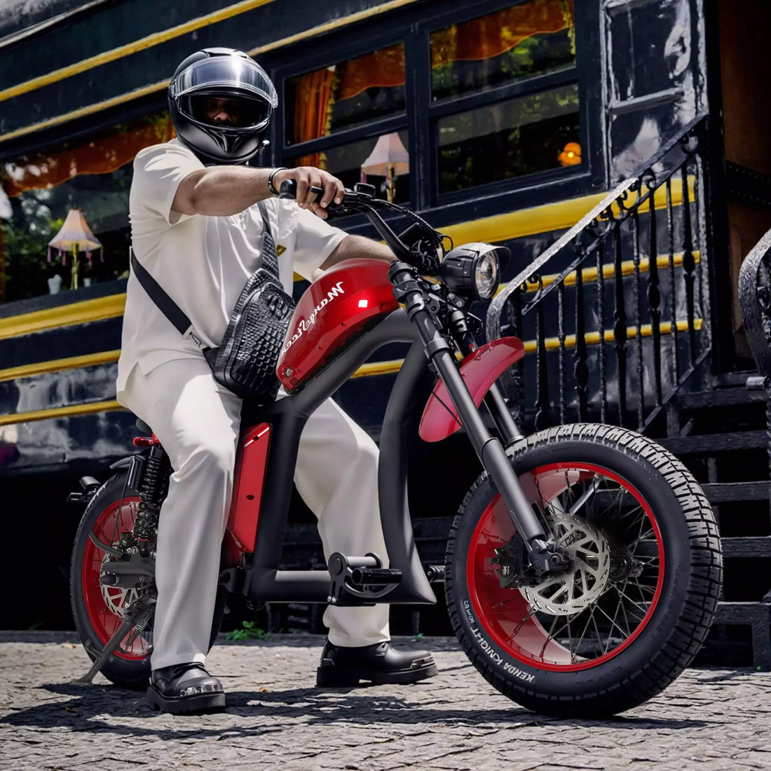 Mangosteen FT02 EEC Chopper E-Bike
